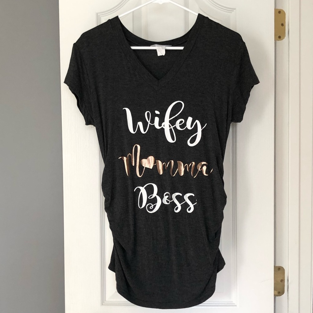 Maternity t-shirt - Picture 1 of 4